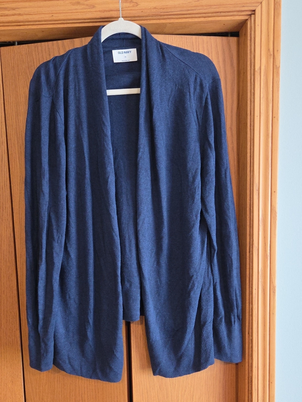 Old Navy Dark Blue Open-Front Women's Cardigan Size Xxl